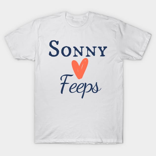 Sonny loves Feeps T-Shirt by StarsHollowMercantile